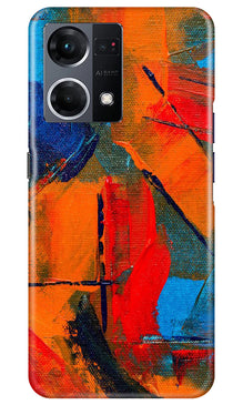 Modern Art Mobile Back Case for Oppo F21 Pro 4G (Design - 206)