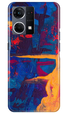 Modern Art Mobile Back Case for Oppo F21 Pro 4G (Design - 207)