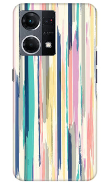 Modern Art Mobile Back Case for Oppo F21 Pro 4G (Design - 210)