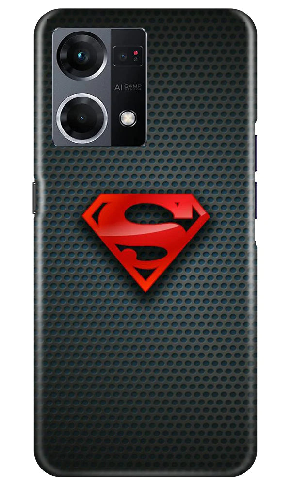 Superman Case for Oppo F21 Pro 4G (Design No. 216)