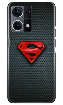 Superman Mobile Back Case for Oppo F21 Pro 4G (Design - 216)
