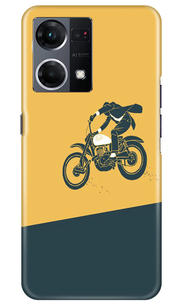 Bike Lovers Case for Oppo F21 Pro 4G (Design No. 225)