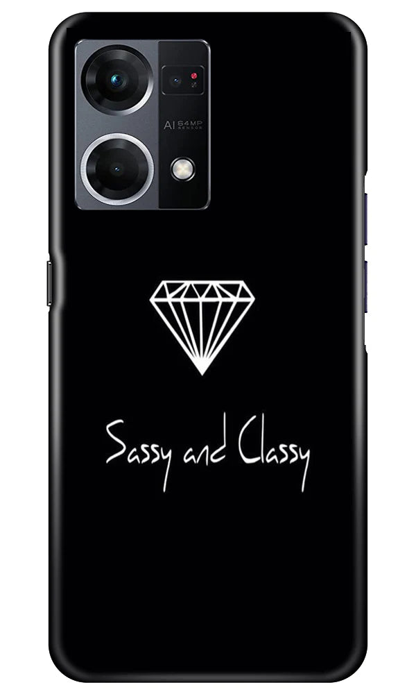 Sassy and Classy Case for Oppo F21 Pro 4G (Design No. 233)