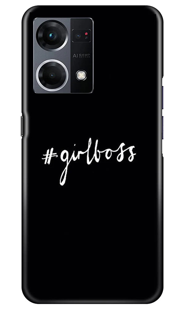 #GirlBoss Case for Oppo F21 Pro 4G (Design No. 235)