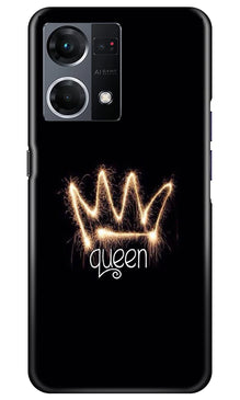 Queen Mobile Back Case for Oppo F21 Pro 4G (Design - 239)