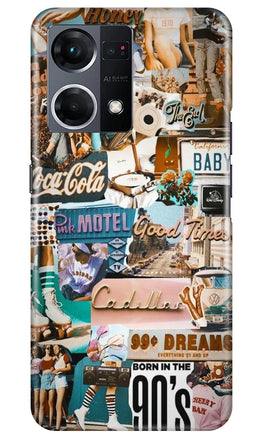 Vintage Design Case for Oppo F21 Pro 4G (Design No. 253)
