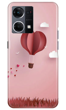 Parachute Mobile Back Case for Oppo F21 Pro 4G (Design - 255)