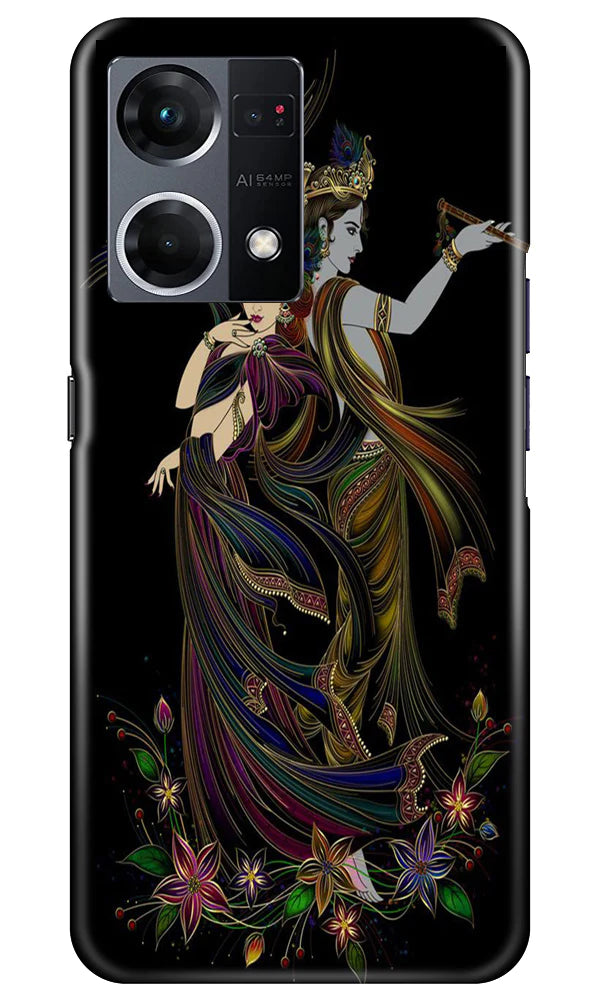 Radha Krishna Case for Oppo F21 Pro 4G (Design No. 257)