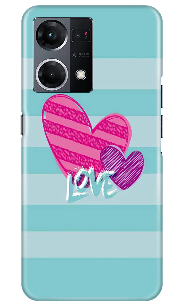 Love Case for Oppo F21 Pro 4G (Design No. 261)