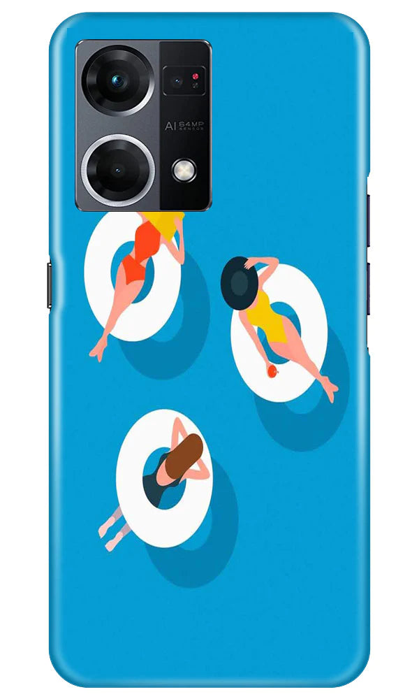 Girlish Mobile Back Case for Oppo F21 Pro 4G (Design - 268)