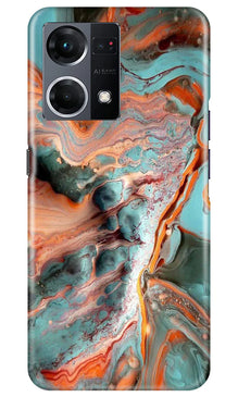 Marble Texture Mobile Back Case for Oppo F21 Pro 4G (Design - 271)
