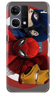 Superhero Mobile Back Case for Oppo F21 Pro 4G (Design - 273)