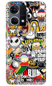 Designer Mobile Back Case for Oppo F21 Pro 4G (Design - 282)