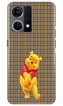 Pooh Mobile Back Case for Oppo F21 Pro 4G (Design - 283)