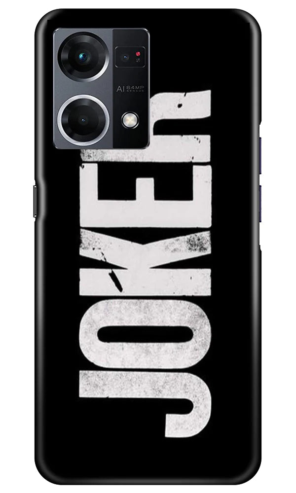 Joker Mobile Back Case for Oppo F21 Pro 4G (Design - 289)