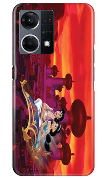 Aladdin Mobile Back Case for Oppo F21 Pro 4G (Design - 305)
