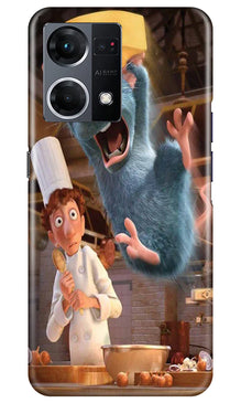 Ratatouille Mobile Back Case for Oppo F21 Pro 4G (Design - 307)