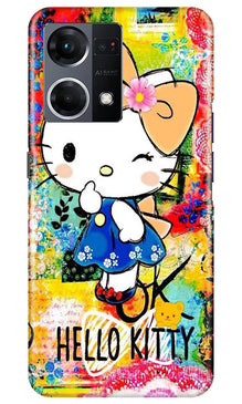 Hello Kitty Mobile Back Case for Oppo F21 Pro 4G (Design - 321)