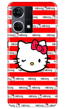 Hello Kitty Mobile Back Case for Oppo F21 Pro 4G (Design - 323)