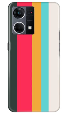 Color Pattern Mobile Back Case for Oppo F21 Pro 4G (Design - 328)