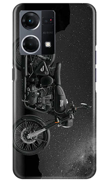 Royal Enfield Mobile Back Case for Oppo F21 Pro 4G (Design - 340)