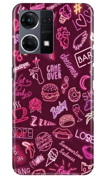 Party Theme Mobile Back Case for Oppo F21 Pro 4G (Design - 350)