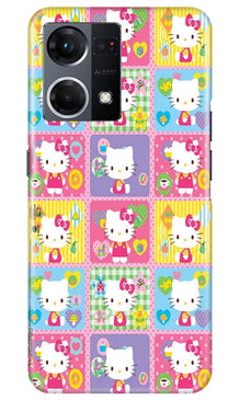 Kitty Mobile Back Case for Oppo F21 Pro 4G (Design - 357)