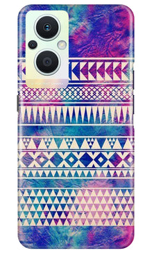 Modern Art Mobile Back Case for Oppo F21 Pro 5G (Design - 8)