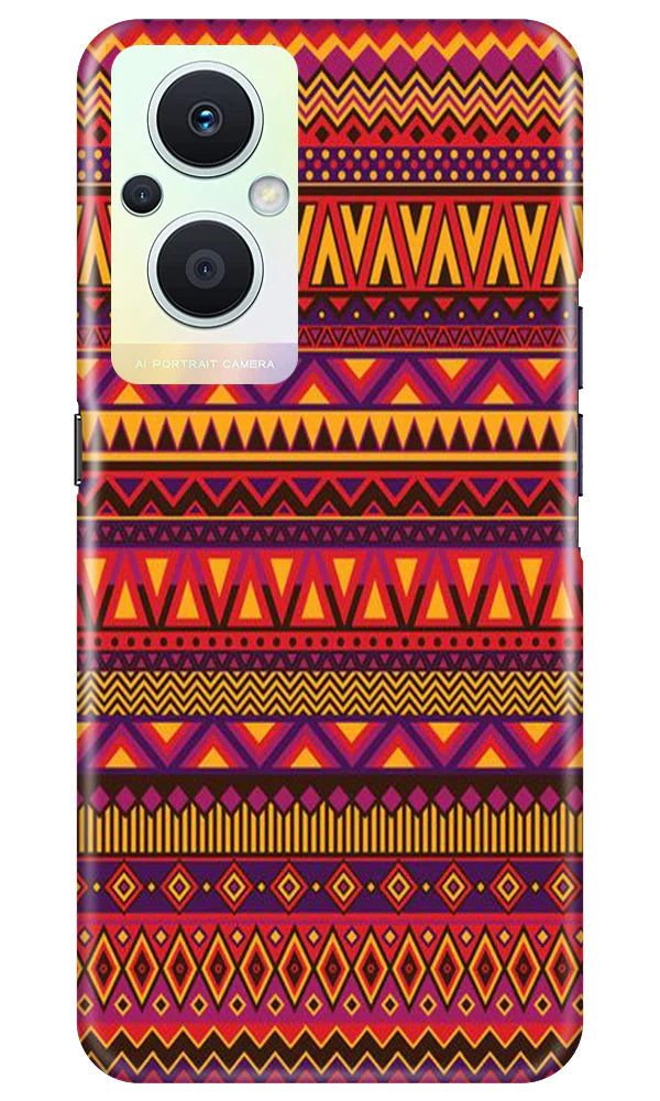 Zigzag line pattern2 Case for Oppo F21 Pro 5G