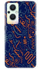 Line Art Baground Case for Oppo F21 Pro 5G