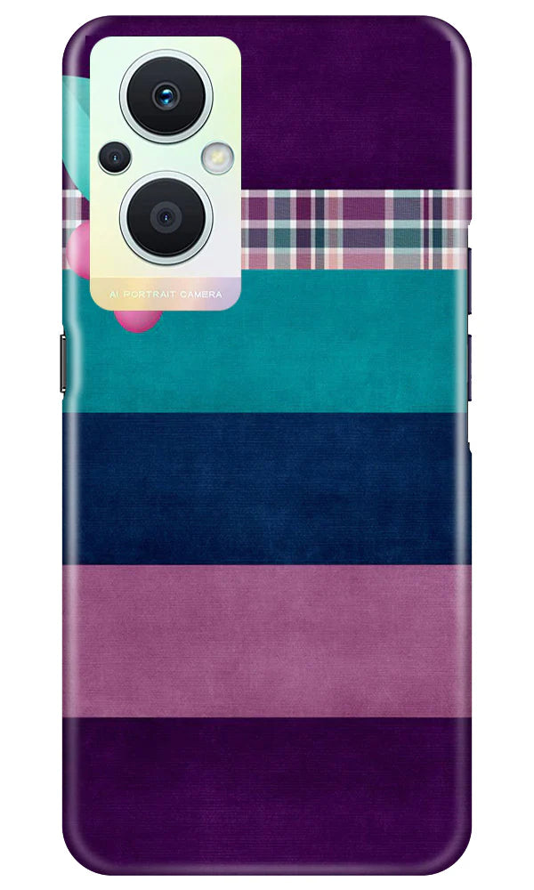 Purple Blue Case for Oppo F21 Pro 5G