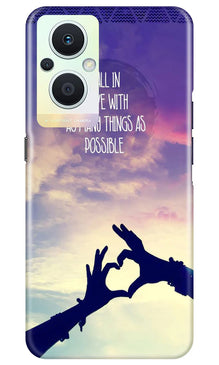 Fall in love Mobile Back Case for Oppo F21 Pro 5G (Design - 50)
