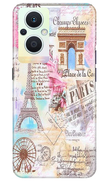 Paris Eiftel Tower Mobile Back Case for Oppo F21 Pro 5G (Design - 54)
