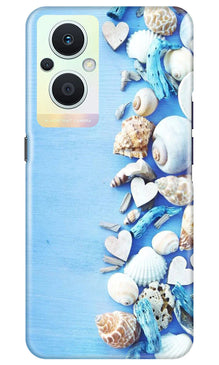 Sea Shells2 Mobile Back Case for Oppo F21 Pro 5G (Design - 64)