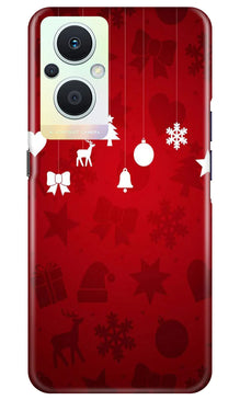 Christmas Mobile Back Case for Oppo F21 Pro 5G (Design - 78)