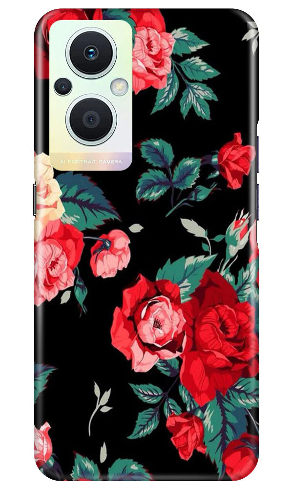 Red Rose2 Case for Oppo F21 Pro 5G