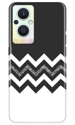 Black white Pattern2Case for Oppo F21 Pro 5G