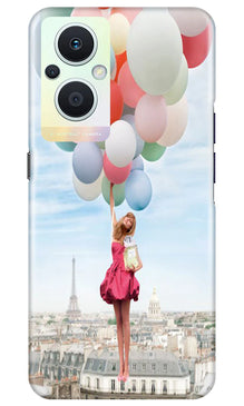 Girl with Baloon Mobile Back Case for Oppo F21 Pro 5G (Design - 84)