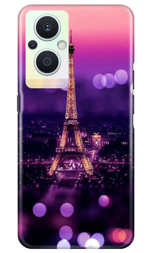 Eiffel Tower Case for Oppo F21 Pro 5G