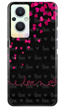 Love in Air Mobile Back Case for Oppo F21 Pro 5G (Design - 89)