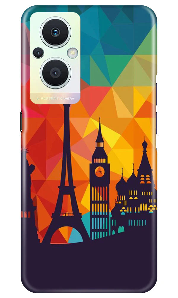 Eiffel Tower2 Case for Oppo F21 Pro 5G