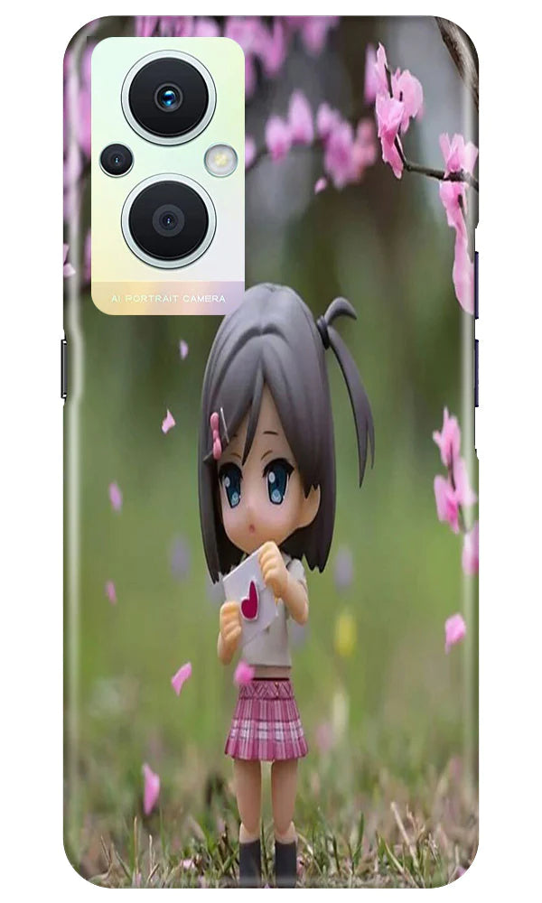 Cute Girl Case for Oppo F21 Pro 5G