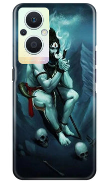 Lord Shiva Mahakal2 Mobile Back Case for Oppo F21 Pro 5G (Design - 98)