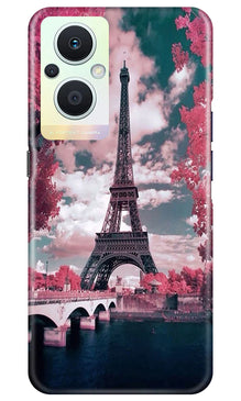 Eiffel Tower Mobile Back Case for Oppo F21 Pro 5G  (Design - 101)