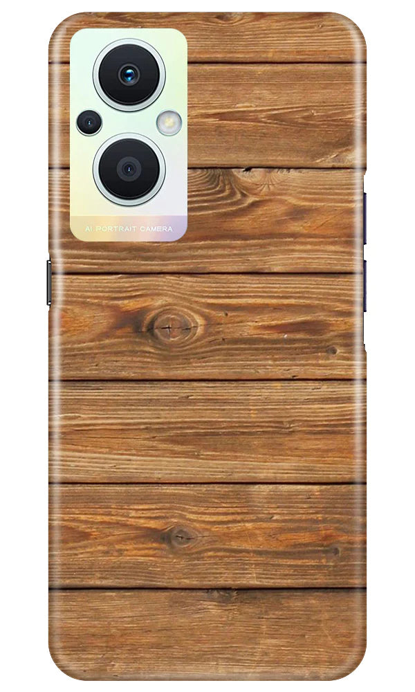 Wooden Look Case for Oppo F21 Pro 5G  (Design - 113)