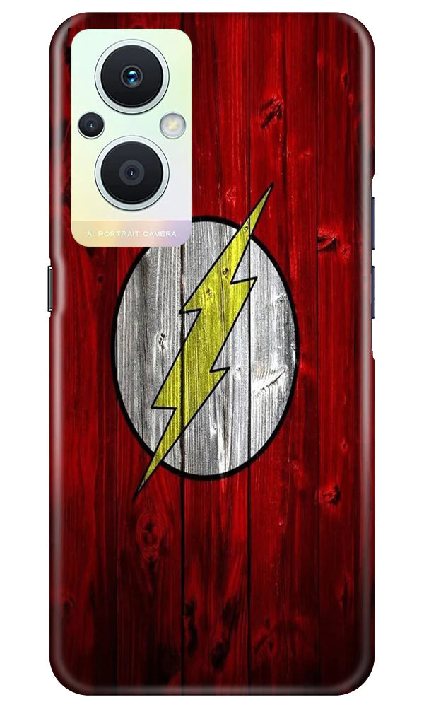Flash Superhero Case for Oppo F21 Pro 5G  (Design - 116)