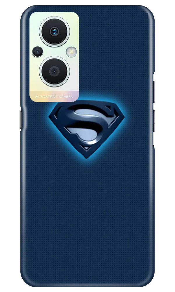 Superman Superhero Case for Oppo F21 Pro 5G  (Design - 117)
