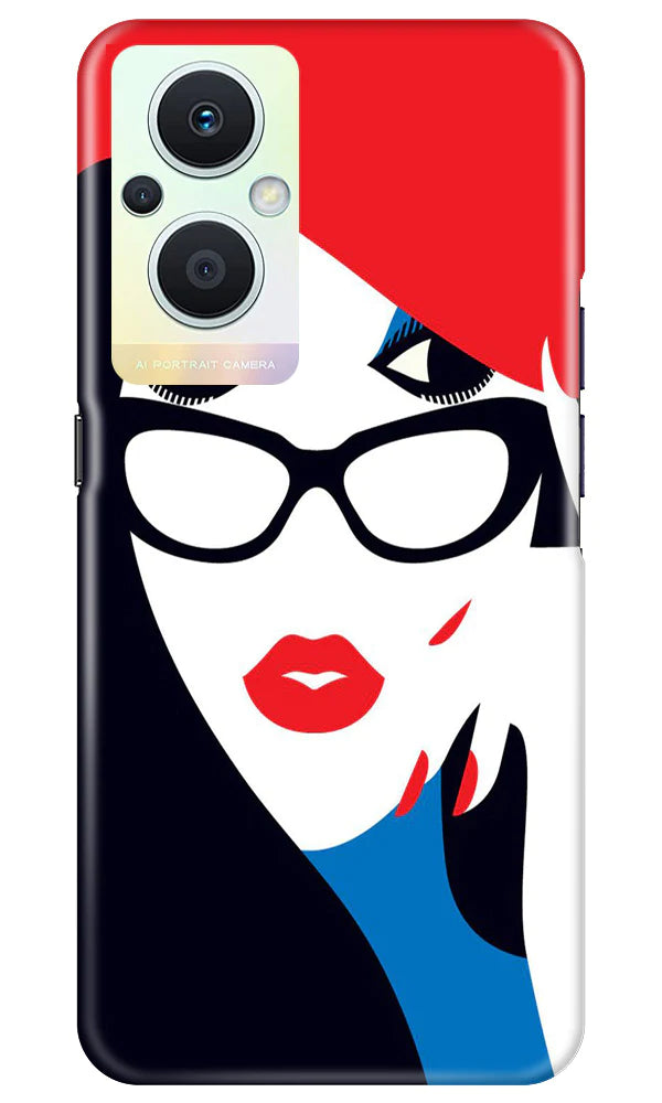 Girlish Case for Oppo F21 Pro 5G  (Design - 131)