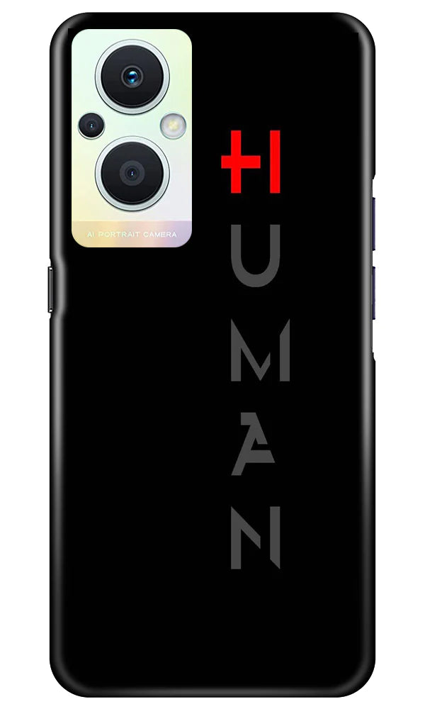 Human Case for Oppo F21 Pro 5G  (Design - 141)