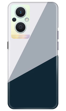 Blue Shade Mobile Back Case for Oppo F21 Pro 5G (Design - 151)